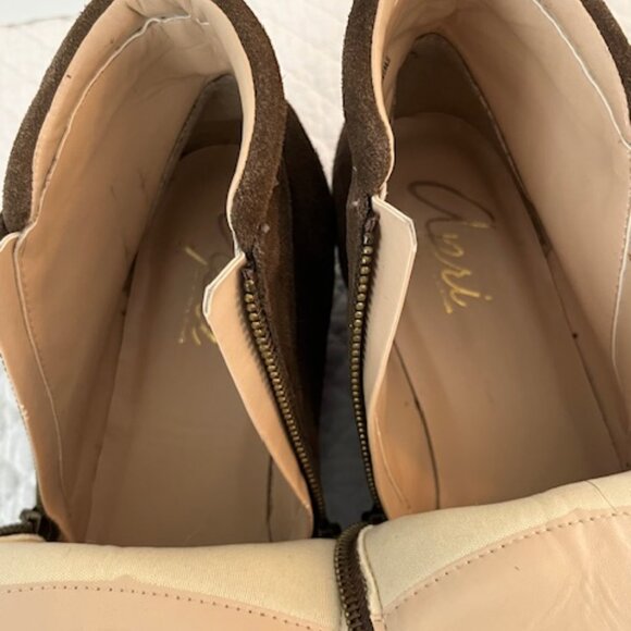 Green (Army green) suede bootie - Picture 8 of 9